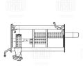 Trialli EMM0354 Mitsubishi Outlander XL (06-) 2.0i/2.4i основной алюминизированная сталь