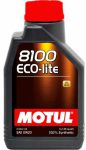 Motul 8100 Eco-Lite 0W-20 API SP/SP RC; ILSAC GF-6A синтетическое 5 л 113493
